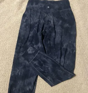 Lululemon Align Grey Blue Tie Dye Joggers thumbnail 1