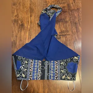 Revolve Superdown Alondra Halter Wrap Top thumbnail 5
