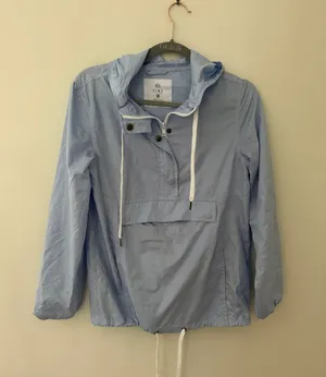 Blue Rain ZINE half zip light  jacket thumbnail 1