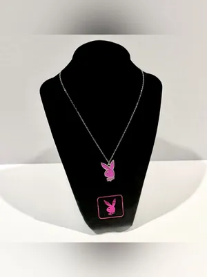Playboy Y2K bunny necklace NIB thumbnail 4