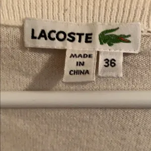 Lacoste sweater thumbnail 2
