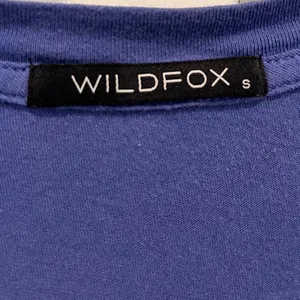 Wildfox Pirate Heart V Neck Tee Small Purple thumbnail 2