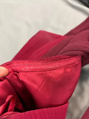 Burgundy maroon dress thumbnail 5