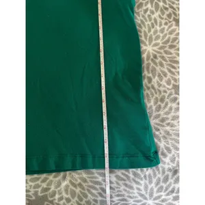 Banana Republic Timeless Shirt XS Green Sleeveless Jewel Tone Minimalist‎ Basic thumbnail 5