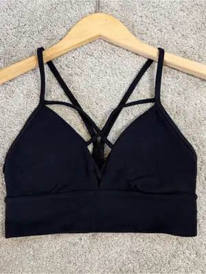 Lululemon Women’s Expand Your Limits Bra Nulu Yoga in Black 4 thumbnail 5