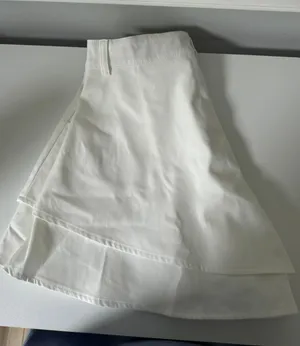 White Flowy Shorts thumbnail 2