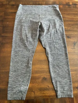 Lululemon Align Leggings Size 12 Pant 25" Heathered Gray thumbnail 1