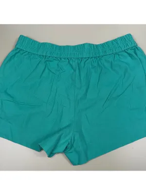 J.Crew Women’s Aqua Cotton Pull-On Shorts Size 8 Casual Elastic Waist thumbnail 7