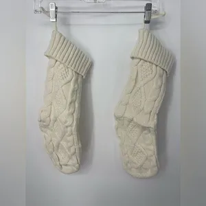 Cream, color, slipper, socks, brand,‎ new comfy Tan thumbnail 3