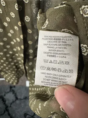 B69. Free People olive green button up blouse -oversized fit thumbnail 4