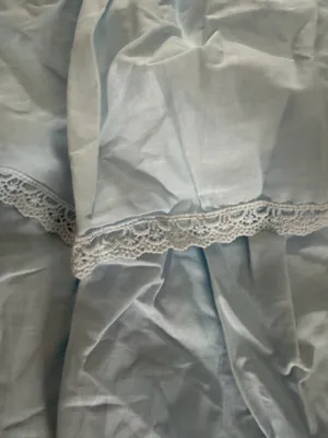 Francesca's Light blue lace skirt thumbnail 4