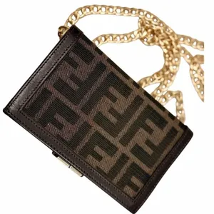 Fendi Zucca Kiss-Lock FF Monogram Brown Wallet|WOC Bag|COA thumbnail 11