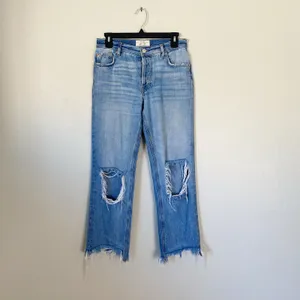 Free People We The Free Maggie Straight Jean In Medium Wash Size 25 thumbnail 2