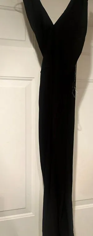 Chic Black Maxi Dress for Women thumbnail 1