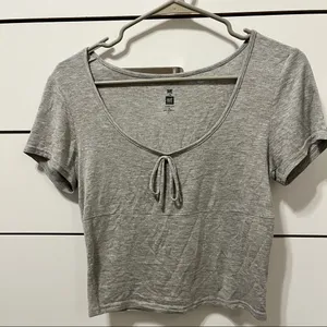 Pacsun Me to We Grey Top thumbnail 2