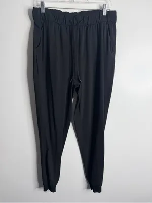Lululemon Stretch High-Rise Jogger‎ Black Size 10 W5CV4S Athleisure Activewear thumbnail 2