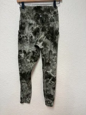 🍋 LULULEMON *flawed* Tie-Dye High-Waist Leggings Size 6 W5DVRS thumbnail 11