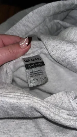 Gray Oversized Sweatshirt thumbnail 3