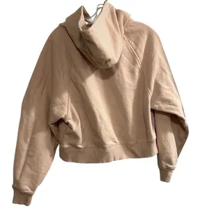 Aerie Women's Cropped Pullover Hoodie Pink‎ Medium Casual Relaxed Fit thumbnail 5