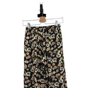 Bed To Brunch Floral Wide Leg Crop Pull‎ On Lounge Pajama Pants Boho XS thumbnail 8