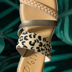 Women’s Blowfish leopard Sandals thumbnail 4