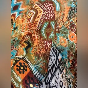 EUC Bobeau SOUTHWESTERN STYLE TANK TOP CHIFFON STYLE SZ M thumbnail 10