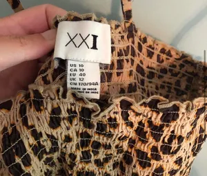 XXI Animal Print Dress thumbnail 3