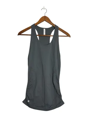 ATHLETA Gray Speedlight Seamless Sleeveless Tank Top - Color is Metropolis Grey thumbnail 4