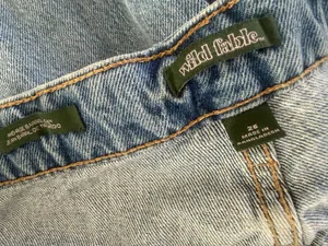 Wild Fable™ Women's Mid-Rise Barrel Jeans - Light Wash plus size 26/32 thumbnail 9