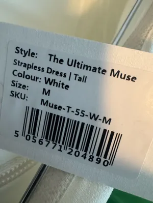NWT Odd Muse The Ultimate Muse Strapless Mini Dress White medium thumbnail 12