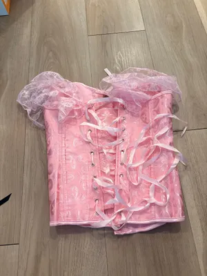 Princess Corset Top Halloween Pink Size XS thumbnail 2