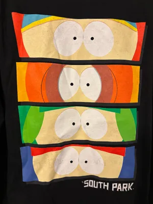 Black South Park Graphic tee Sz.L thumbnail 8
