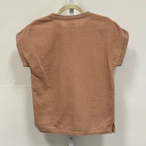 Faherty Dream Organic Cotton Gauze T-Shirt Minimalist Lightweight‎ Summer Top XS thumbnail 4