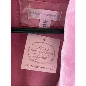 NWT Carole Hockman size M double sided robe in rose color. thumbnail 4