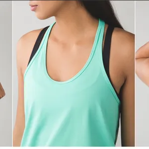 Lululemon Drop It Like It's Hot Tank Menthol color size 6 / small thumbnail 3