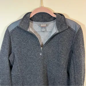 Outdoor Research Women’s Cyprus Hybrid Quarter Zip Small‎ Wool thumbnail 2