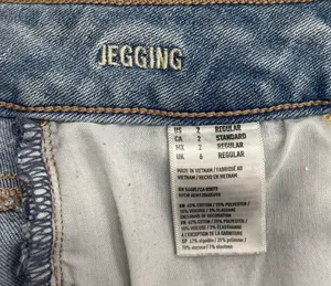 👖 American Eagle Outfitters Light Wash Super Stretch Jeggings thumbnail 8