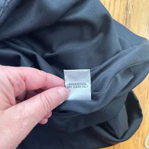 Vintage CACHE 100% Silk Satin Cocktail Dress Black Size 4 LBD Cap‎ Sleeve Luxe thumbnail 12
