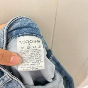 Vigoss Thompson Tomboy Boyfriend Jeans Womens 31 Distressed Light Wash thumbnail 9