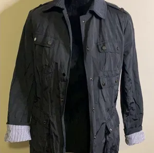 Zara Woman Black Button up Jacket Size Medium thumbnail 6