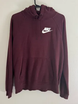 Women’s Nike Maroon Hoodie thumbnail 1