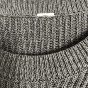 Alo Yoga Domain Rib Knit Crew Sweater Athletic Heather Grey M thumbnail 6