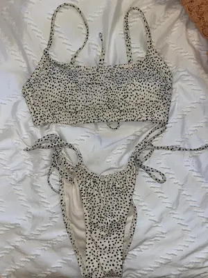 Xhilaration Leopard Bathing Suit thumbnail 1