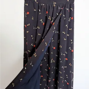 Madewell Tulip-Sleeve Maxi Dress in Sweet Blossoms size 0 thumbnail 4