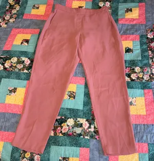 J.Crew $98 Pull On Easy Pant Woman’s Size 8 pink Ankle Length pants size 8 thumbnail 1
