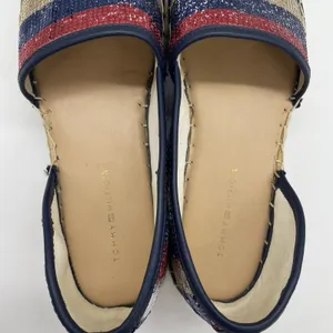 Tommy Hilfiger Womens 6.5 Shoes Flats Corliss 2‎ American Flag Sequin Espadrille thumbnail 7
