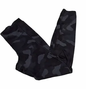 all in motion medium High-Rise Black Camouflage Active Leggings thumbnail 1