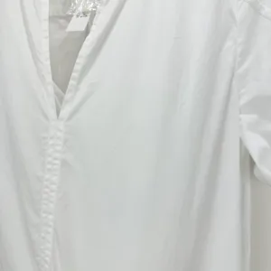 J.Crew Tall Delilah Dress Cotton Poplin Puff Sleeve Minimalist White Medium NWT thumbnail 13