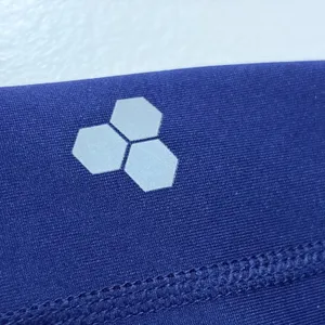 Tek Gear Womens High Waisted Bike Shorts Blue Side Pockets Size S RN73277 thumbnail 7