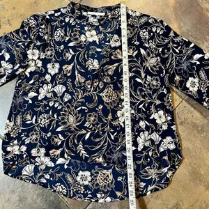 Lush Women’s Small Floral Blouse with Chocker thumbnail 6